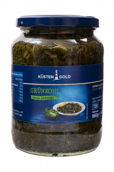Küstengold Grünkohl grob gehackt