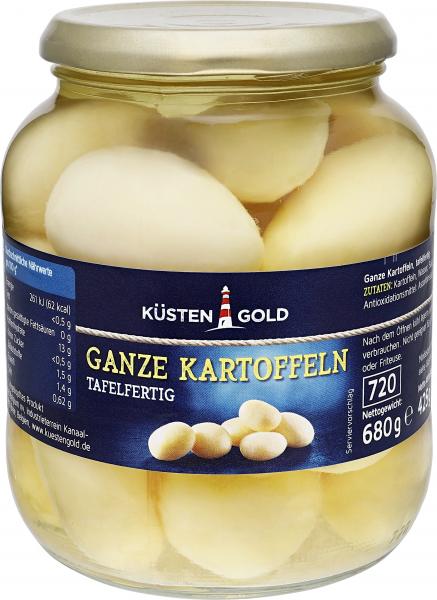 Küstengold Ganze Kartoffeln tafelfertig