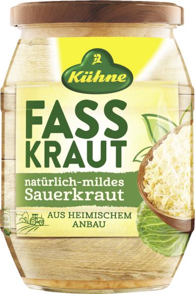 Kühne Fasskraut Sauerkraut natürlich-mild