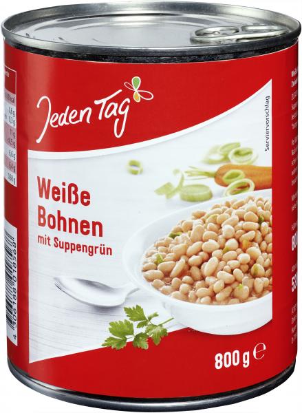 Jeden Tag Weiße Bohnen mit Suppengrün