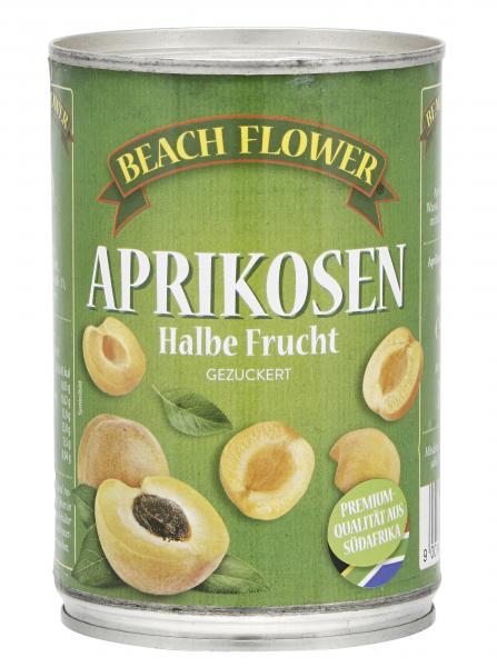 Beach Flower Aprikosen Halbe Frucht