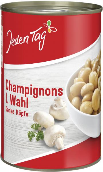 Jeden Tag Champignons I. Wahl ganze Köpfe