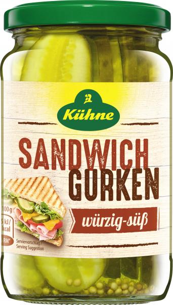 Kühne Sandwich Gurken würzig-süß
