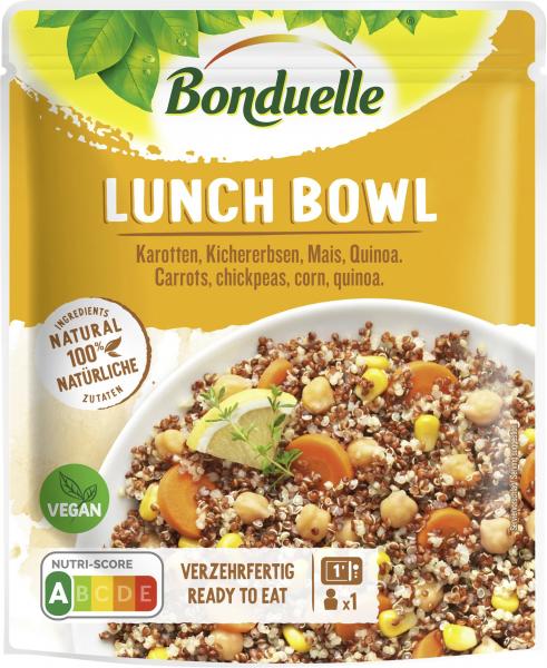 Bonduelle Lunch Bowl Quinoa, Kichererbse, Karotte