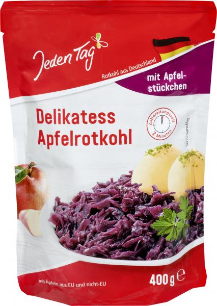 Jeden Tag Delikatess Apfelrotkohl