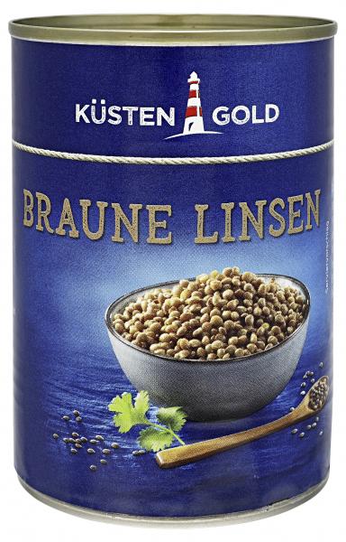 Küstengold Braune Linsen