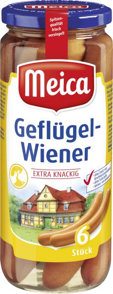 Meica Geflügel-Wiener extra-knackig