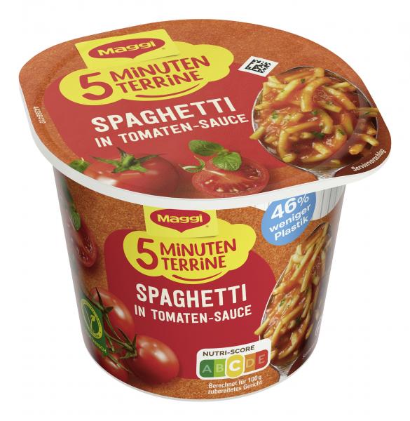 Maggi 5 Minuten Terrine Spaghetti in Tomatensauce