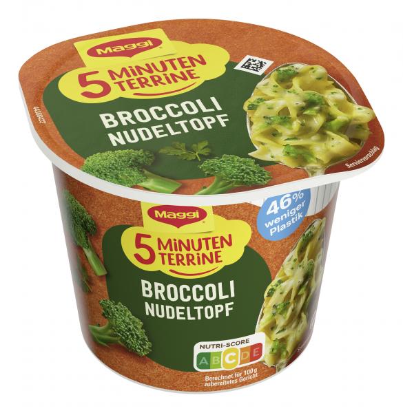 Maggi 5 Minuten Terrine Broccoli Nudeltopf
