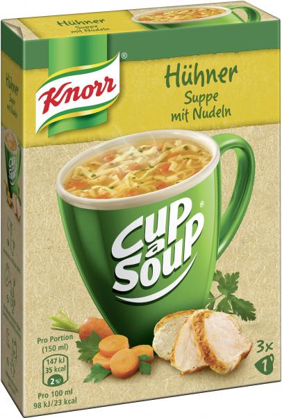 Knorr Cup a Soup Hühner Suppe mit Nudeln