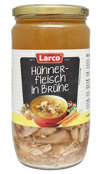 Larco Hühnerfleisch in Brühe
