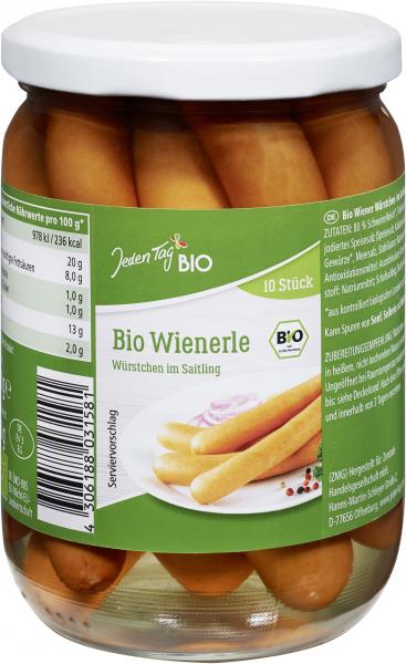 Jeden Tag Bio Wienerle im Saitling