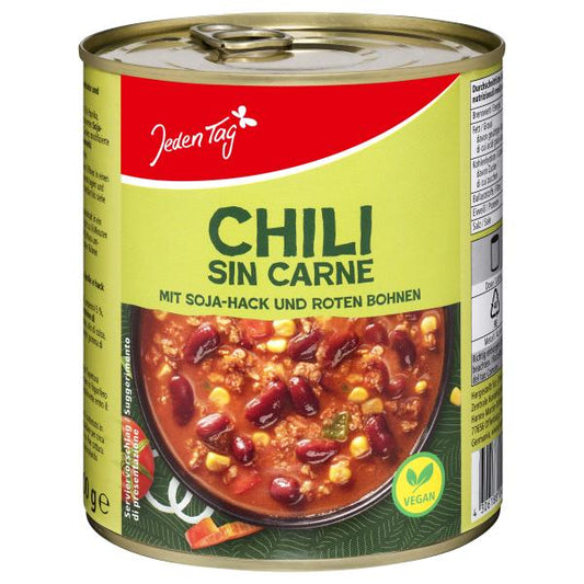 Jeden Tag Chili sin Carne