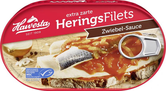 Hawesta Heringsfilet in Zwiebel-Sauce