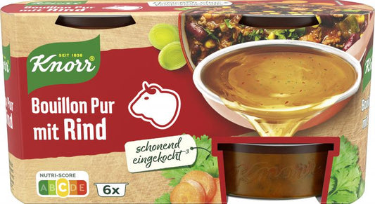 Knorr Bouillon Pur mit Rind