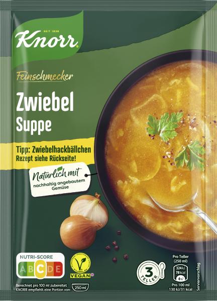 Knorr Feinschmecker Zwiebel Suppe