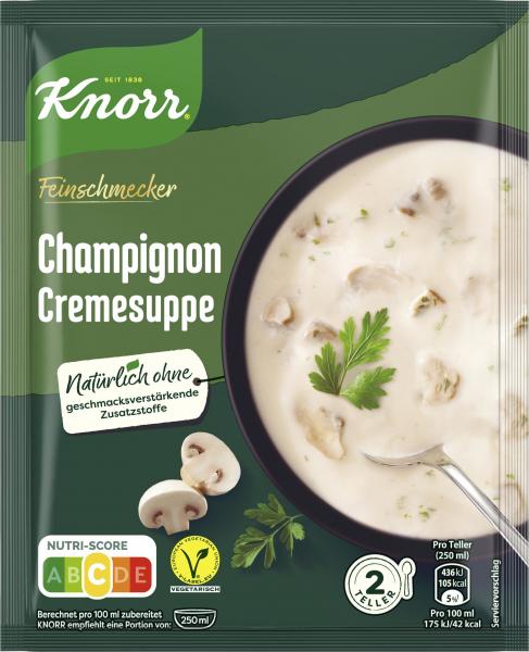 Knorr Feinschmecker Champignon Cremesuppe