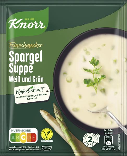 Knorr Feinschmecker Spargel Suppe und
