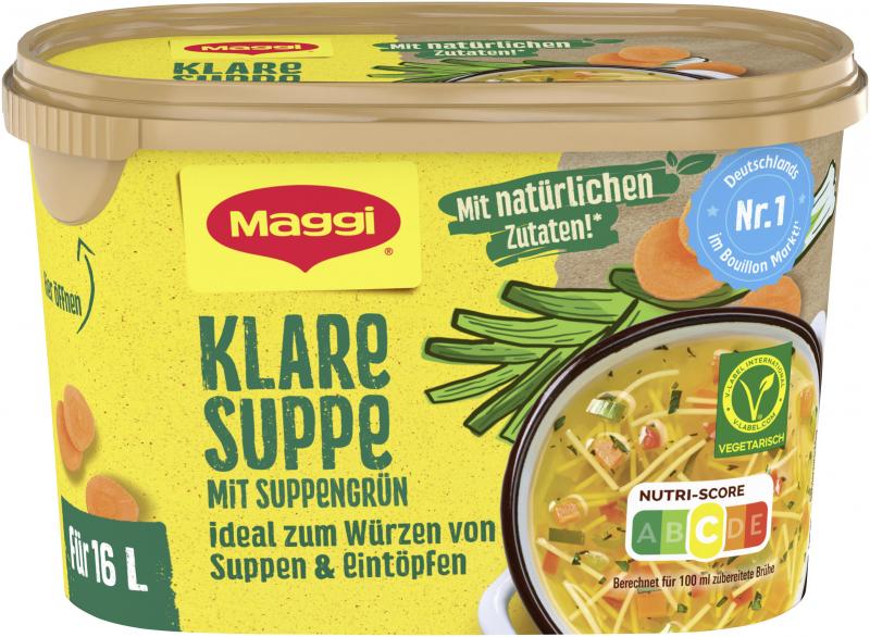 Maggi Klare Suppe mit Suppengrün Universal-Würzmittel