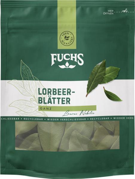 Fuchs Lorbeerblätter ganz