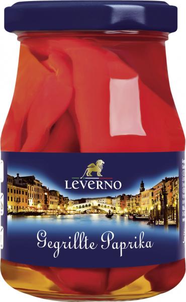 Leverno gegrillte Paprika