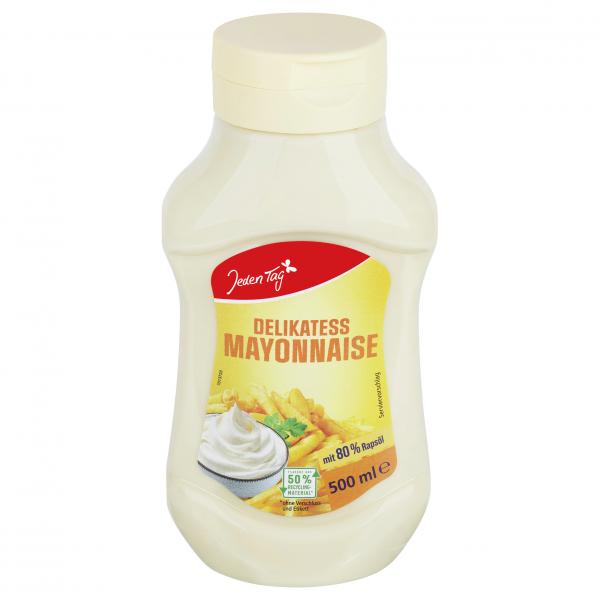Jeden Tag Delikatess Mayonnaise mit Rapsöl
