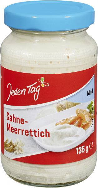 Jeden Tag Sahne-Meerrettich mild