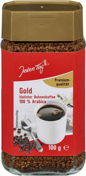 Jeden Tag Löslicher Bohnenkaffee