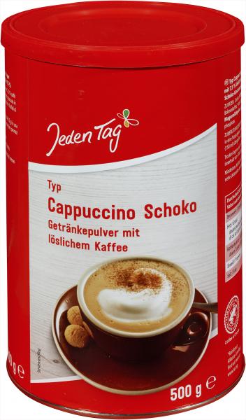 Jeden Tag Typ Cappuccino Schoko