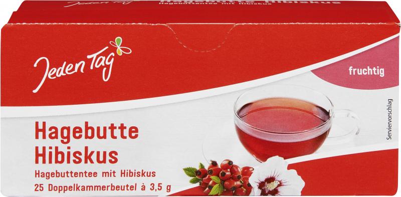 Jeden Tag Tee Hagebutte Hibiskus