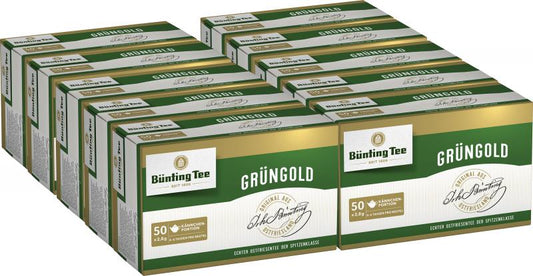Bünting Tee Grüngold Kannenbeutel