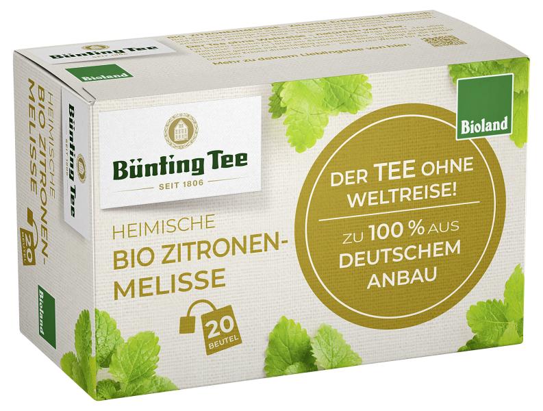 Bünting Tee Bioland Tee ohne Weltreise Zitronenmelisse
