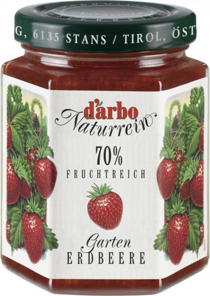 Darbo Naturrein 70% Fruchtreich Garten Erdbeere