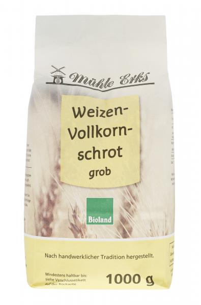 Mühle Erks Bioland Weizen Vollkornschrot grob
