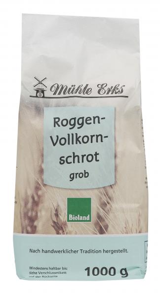 Mühle Erks Bioland Roggen-Vollkornschrot grob