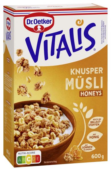 Dr. Oetker Vitalis Knusper Müsli Honeys