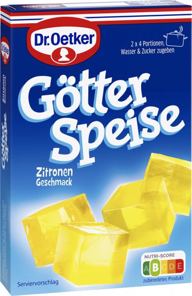 Dr. Oetker Götterspeise Zitronen Geschmack
