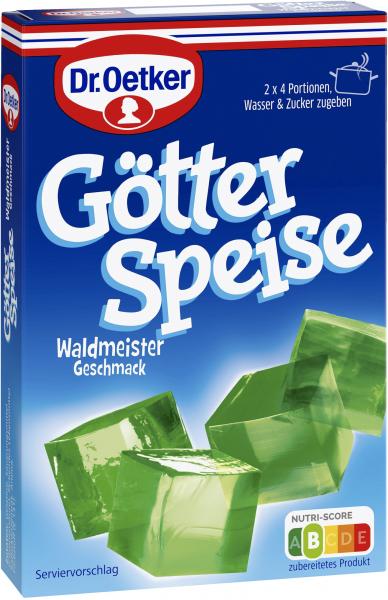 Dr. Oetker Götterspeise Waldmeister Geschmack