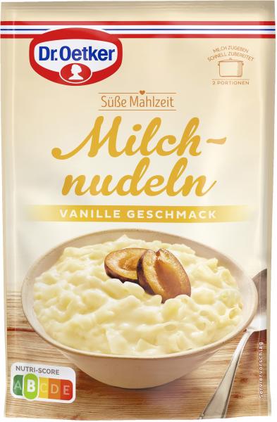 Dr. Oetker Süße Mahlzeit Milchnudeln Vanille Geschmack