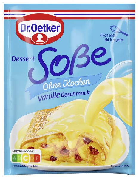 Dr. Oetker Dessert Sauce ohne Kochen Vanille