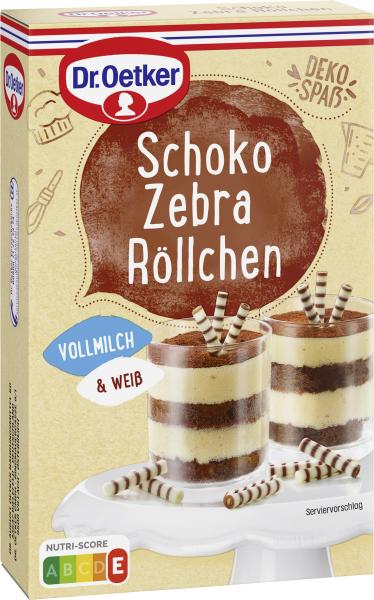 Dr. Oetker Schoko Zebra Röllchen Vollmilch &