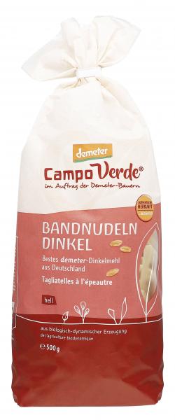Campo Verde Demeter Bandnudeln Dinkel
