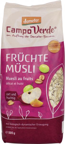 Campo Verde Demeter Früchte Müsli