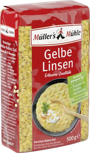 Müller's Mühle Gelbe Linsen