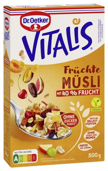 Dr. Oetker Vitalis Früchtemüsli