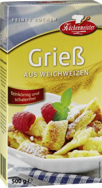 Küchenmeister Grieß aus Weichweizen