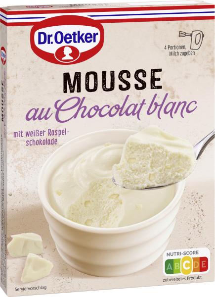 Dr. Oetker Mousse au Chocolat blanc