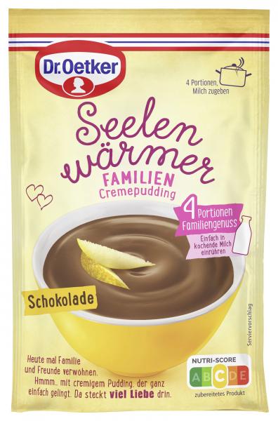 Dr. Oetker Seelenwärmer Familien Cremepudding Schokolade