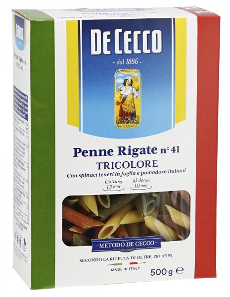 De Cecco Penne Rigate No. Tricolore