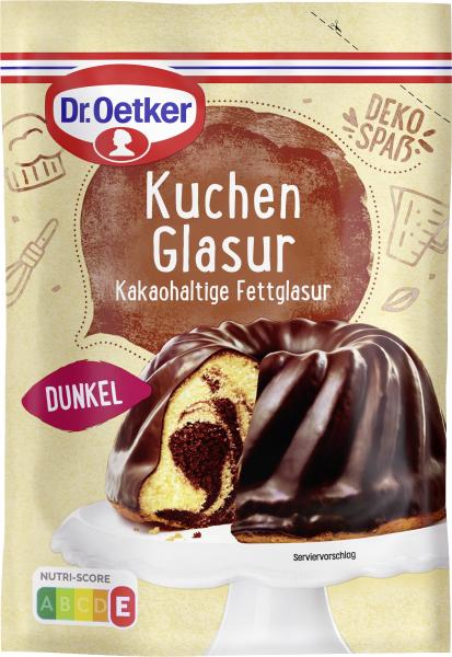 Dr. Oetker Kuchenglasur Dunkel